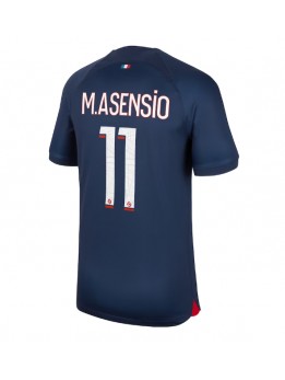 Paris Saint-Germain Marco Asensio #11 Replika Hemmakläder 2023-24 Kortärmad